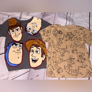 4T Disney Pixar Toy Story shirts like new